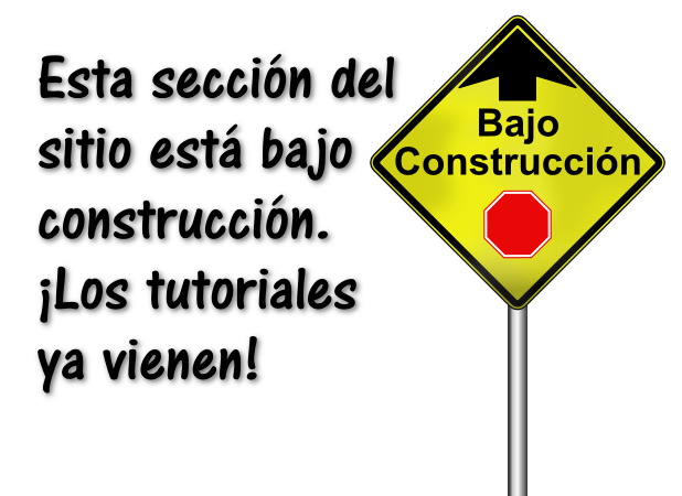 Sección Bajo Construcción