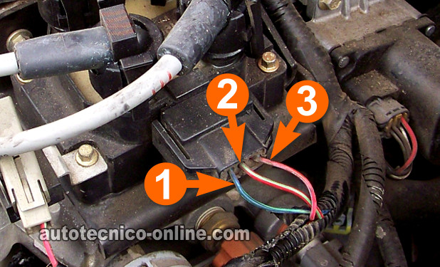 Circuitos De La Bobina De Encendido De Ford.