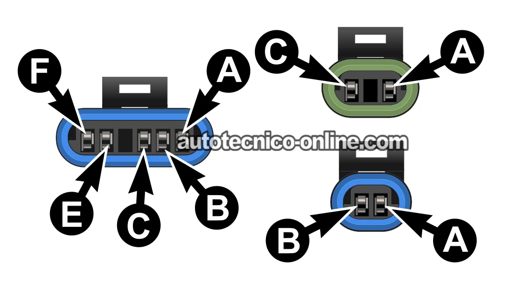Identificando Las Terminales Del Conector. Cómo Probar El Módulo De Encendido (1994, 1995, 1996, 1997, 1998, 1999, 2000, 2001, 2002, 2003, 2004, 2005 3.1L V6 Buick Century)
