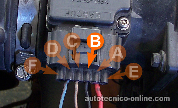 Verificando El Circuito De Tierra (I). Cómo Probar El Sensor De Flujo De Aire (Sensor MAF) De Ford Verificando El Circuito De Tierra (I). Cómo Probar El Sensor De Flujo De Aire (Sensor MAF) De Ford