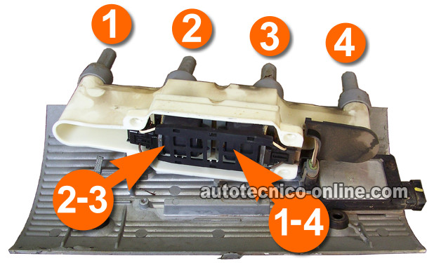 Cómo Probar Las Bobinas De Encendido GM 2.4L Quad 4 Cómo Probar Las Bobinas De Encendido GM 2.4L Quad 4