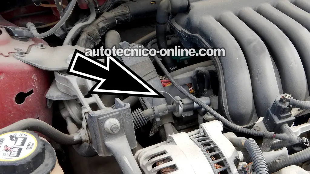 Comprobando La Presión De Combustible Con Un Manómetro. Cómo Probar La Bomba De Combustible (2004, 2005, 2006, 2007 3.0L V6 Ford Taurus, Mercury Sable)