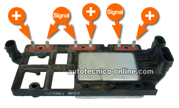 Verificando Que La Bobina De Encendido Tenga Alimentación De La Señal Interruptora. Cómo Probar Las Bobinas De Encendido GM 3.1L, 3.4L Verificando Que La Bobina De Encendido Tenga Alimentación De La Señal Interruptora. Cómo Probar Las Bobinas De Encendido GM 3.1L, 3.4L