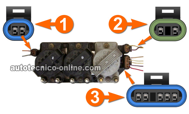 Descripciónes De Los Circuitos del Módulo De Encendido. Cómo Probar El Módulo De Encendido Y Sensor Del Cigüeñal (GM 3.1L, 3.4L) Descripciónes De Los Circuitos del Módulo De Encendido. Cómo Probar El Módulo De Encendido Y Sensor Del Cigüeñal (GM 3.1L, 3.4L)