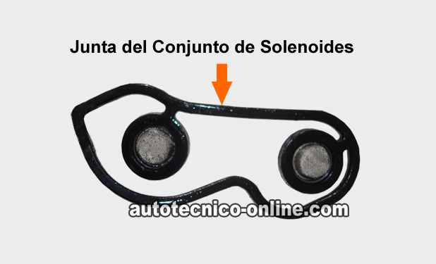 Junta Del Conjunto De Solenoides. Cómo Probar El Conjunto De Solenoide De Cambio A y Solenoide Del Embrague Del Convertidor De Torque (TCC) -Honda 2.2L, 2.3L Junta Del Conjunto De Solenoides. Cómo Probar El Conjunto De Solenoide De Cambio A y Solenoide Del Embrague Del Convertidor De Torque (TCC) -Honda 2.2L, 2.3L