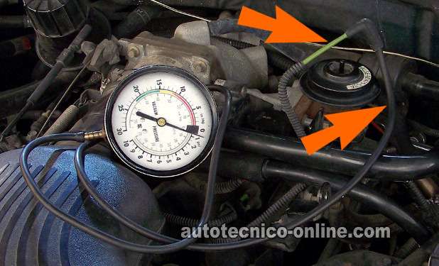 Verificando El Solenoide De Vacío De La Válvula EGR (Parte 3). Cómo Probar La Válvula EGR, El Sensor DPFE, Y El Solenoide De Vacío De Ford