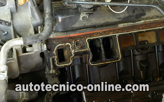 Fuga De Anticongelante De Las Juntas Del Múltiple De Admisión (GM 4.3L, 5.0L, 5.7L)