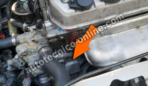 Donde Encontrar El Número De Código Del Motor 1.7L Honda (2001-2003 Honda 1.7L) Donde Encontrar El Número De Código Del Motor 1.7L Honda (2001-2003 Honda 1.7L)