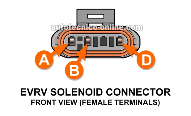 Descripciones De Los Circuitos Del Conector Del Solenoide EVRV. Cómo Probar El Solenoide De Vacío De La Válvula EGR (1988, 1989, 1990, 1991, 1992, 1993 2.8L V6 Chevrolet S10 Pickup, GMC S15 Pickup, y GMC Sonoma) Descripciones De Los Circuitos Del Conector Del Solenoide EVRV. Cómo Probar El Solenoide De Vacío De La Válvula EGR (1988, 1989, 1990, 1991, 1992, 1993 2.8L V6 Chevrolet S10 Pickup, GMC S15 Pickup, y GMC Sonoma)