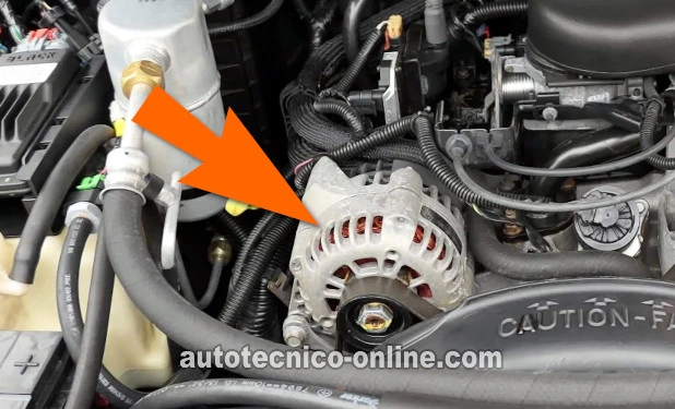Cómo Probar El Alternador (1996, 1997 4.3L V6 Chevrolet S10 Pickup, GMC Sonoma)