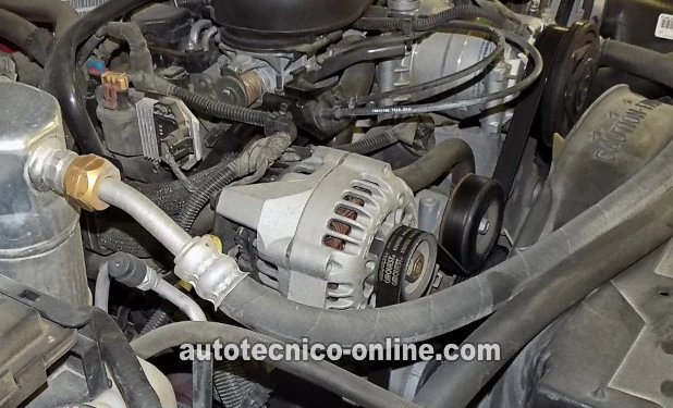 Cómo Probar El Alternador (1998-2000 4.3L V6 Chevrolet S10 Pickup, GMC Sonoma)