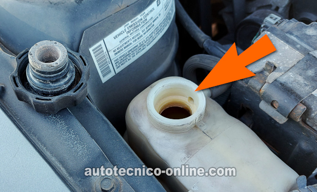 Cómo Probar Un Empaque De Cabeza Quemado. Gases De Escape Saliendo Disparados Del Radiador (1996, 1997, 1998, 1999, 2000, 2001, 2002, 2003, 2004, 2005 3.4L Chevrolet: Impala, Monte Carlo, Lumina Minivan, Venture, Pontiac: Aztek, Grand Am, Montana, Trans Sport)