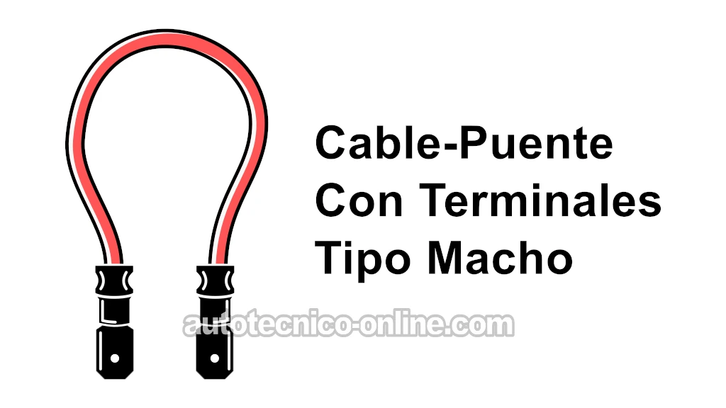 Jumper Wire With Male Spade Connectors. Cómo Probar El Motor Del Ventilador Del Radiador (1995, 1996 2.0L SOHC Dodge/Plymouth Neon)