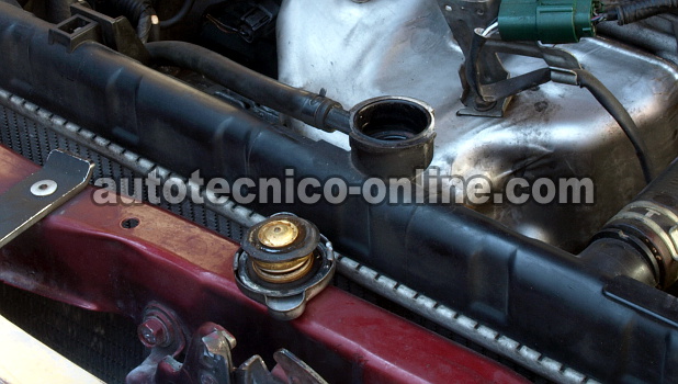Checking to See if the Oil is Mixed with Coolant (2.8L V6 S10/S15) Checking to See if the Oil is Mixed with Coolant (2.8L V6 S10/S15)