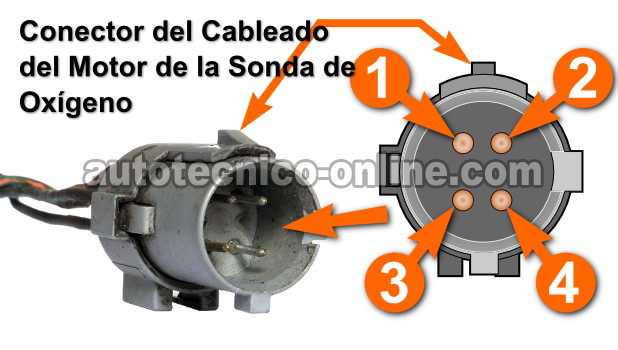 Verificando El Calentador Del Sensor De Oxígeno Trasero -P0141 (1999-2000 4.0L Jeep) Verificando El Calentador Del Sensor De Oxígeno Trasero -P0141 (1999-2000 4.0L Jeep)