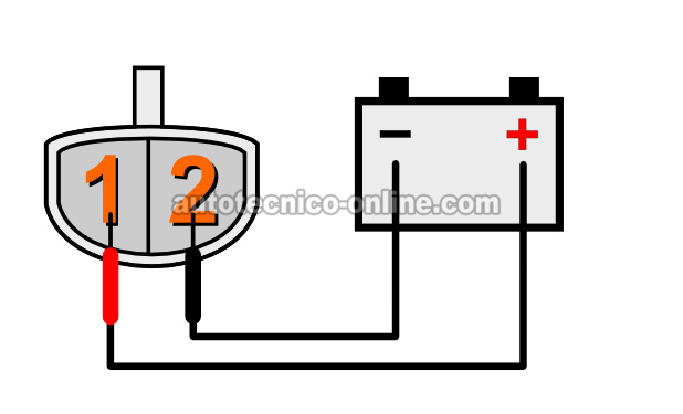 Aplicándole 12 Voltios y Tierra Al Motor Soplador. Verificando El Motor Del Soplador Del Aire Acondicionado (4.0L Ford) Aplicándole 12 Voltios y Tierra Al Motor Soplador. Verificando El Motor Del Soplador Del Aire Acondicionado (4.0L Ford)