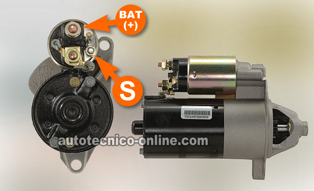 Verificando La Caída De Voltaje Del Circuito De La Batería Para Verificar El Motor De Arranque (4.0L Ford Aerostar, Explorer, Ranger, y Mercury Mountaineer) Verificando La Caída De Voltaje Del Circuito De La Batería Para Verificar El Motor De Arranque (4.0L Ford Aerostar, Explorer, Ranger, y Mercury Mountaineer)