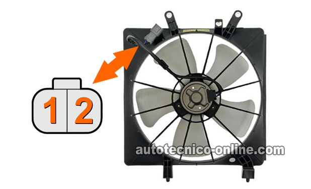 Verificando El Ventilador Del Radiador (1.7L Honda Civic)