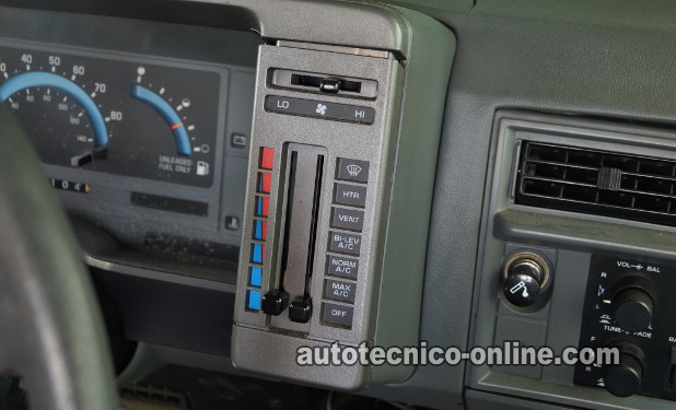 Cómo Probar El Interruptor Del Motor Del Soplador (2.8L V6 GM)