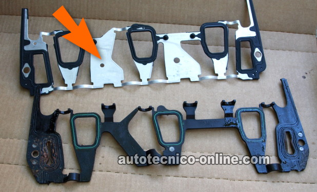 Comparación De Las Juntas Actualizadas Y Las Juntas De Plástico. El Defecto De Los Empaques Del Múltiple De Admisión (3.1L, 3.4L GM) Comparación De Las Juntas Actualizadas Y Las Juntas De Plástico. El Defecto De Los Empaques Del Múltiple De Admisión (3.1L, 3.4L GM)