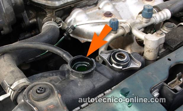 Compresión Del Motor Se Está Expulsando Por El Radiador. Cómo Probar El Empaque De La Cabeza (1.6L Honda Civic) Compresión Del Motor Se Está Expulsando Por El Radiador. Cómo Probar El Empaque De La Cabeza (1.6L Honda Civic)