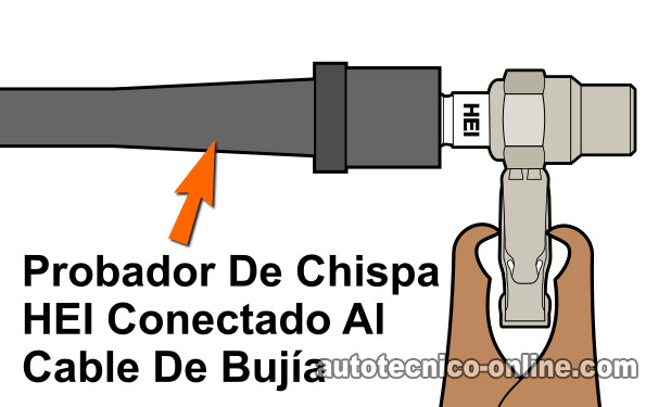 Verificando El Disparo De Chispa En Los 4 Cables De Bujía. Cómo Probar La Bobina De Encendido (1992, 1993, 1994, Y 1995 Toyota Camry) Verificando El Disparo De Chispa En Los 4 Cables De Bujía. Cómo Probar La Bobina De Encendido (1992, 1993, 1994, Y 1995 Toyota Camry)