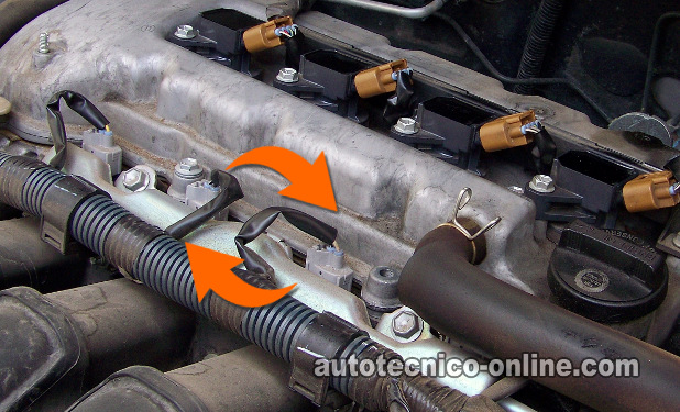Intercambiando Los Inyectores. Cómo Probar Los Inyectores De Combustible (1.8L Toyota) Intercambiando Los Inyectores. Cómo Probar Los Inyectores De Combustible (1.8L Toyota)