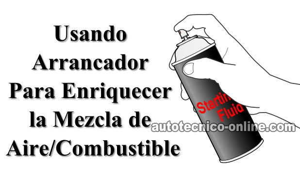 Induciendo Una Mezcla Rica. Cómo Probar El Sensor De Oxígeno Delantero (1.6L Toyota Corolla) Induciendo Una Mezcla Rica. Cómo Probar El Sensor De Oxígeno Delantero (1.6L Toyota Corolla)