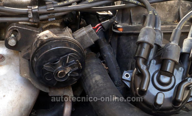Observando La Rotación Del Rotor Del Distribuidor. Cómo Probar Si La Correa De Distribución Está Rota (1993-2002 2.0L Mazda 626 Y MX6) Observando La Rotación Del Rotor Del Distribuidor. Cómo Probar Si La Correa De Distribución Está Rota (1993-2002 2.0L Mazda 626 Y MX6)