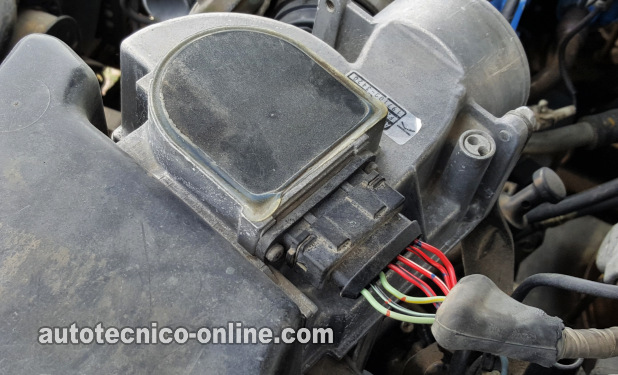 Prueba Del Sensor VAF (1988-1992 2.2L Mazda 626)