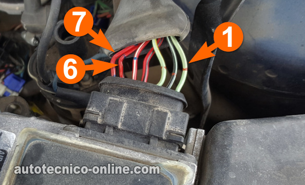 Prueba Del Sensor MAF (1988, 1989, 1990, 1991, 1992 2.2L Mazda 626) Prueba Del Sensor MAF (1988, 1989, 1990, 1991, 1992 2.2L Mazda 626)