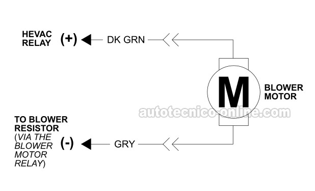 Diagrama Eléctrico Del Motor Soplador. Cómo Probar El Motor Del Soplador (2000 Dodge Dakota) Diagrama Eléctrico Del Motor Soplador. Cómo Probar El Motor Del Soplador (2000 Dodge Dakota)