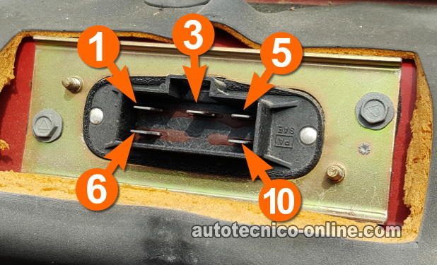 Blower Motor Resistor Terminal ID. Cómo Probar La Resistencia Del Motor Soplador (2000 Dodge Dakota Y Durango)