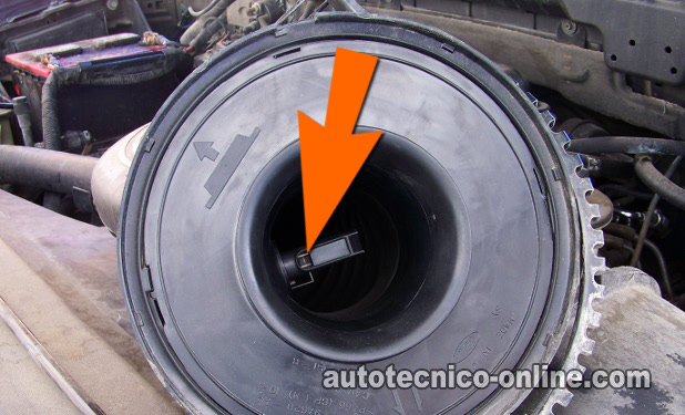 Exponiendo Los Alambres A Prueba De Calor. Cómo Limpiar El Sensor MAF (Ford 4.2L, 4.6L, 5.4L)