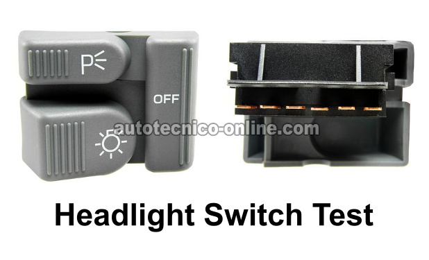 Cómo Prober El Interruptor De Las Luces Delanteras (1994-1997 2.2L Chevy S10)