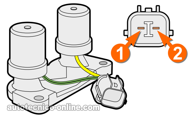 Cómo Probar Los Solenoides TCC (1997-2001 2.0L Honda CR-V)