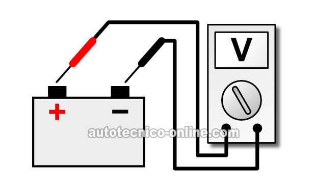 Probando El Voltaje De La Batería Con El Motor En Marcha. Cómo Probar El Alternador (2.6L Isuzu Pick Up, Amigo, Rodeo) Probando El Voltaje De La Batería Con El Motor En Marcha. Cómo Probar El Alternador (2.6L Isuzu Pick Up, Amigo, Rodeo)
