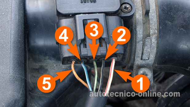 Cómo Probar El Sensor De Flujo De Aire (1999, 2000, 2001 1.6L Mazda Protegé) Cómo Probar El Sensor De Flujo De Aire (1999, 2000, 2001 1.6L Mazda Protegé)