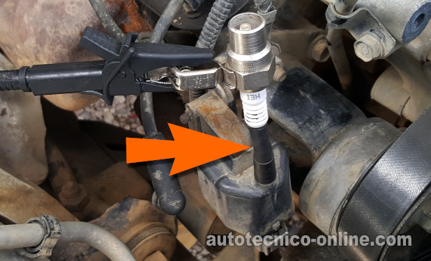 Verificando Que La Bobina De Encendido Esté Disparando Chispa. Cómo Probar El Sistema De Encendido (1998, 1999,2000, 2001, 2002, 2003 3.9L Dodge Dakota) Verificando Que La Bobina De Encendido Esté Disparando Chispa. Cómo Probar El Sistema De Encendido (1998, 1999,2000, 2001, 2002, 2003 3.9L Dodge Dakota)