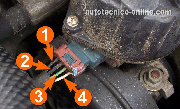 Circuitos Del Sensor De La Posición Del Cigüeñal. Cómo Probar El Sistema De Encendido (1990, 1992, 1993, 1994 3.0L V6 Mitsubishi Montero, Mighty Max y 3.0L Dodge Ram 50) Circuitos Del Sensor De La Posición Del Cigüeñal. Cómo Probar El Sistema De Encendido (1990, 1992, 1993, 1994 3.0L V6 Mitsubishi Montero, Mighty Max y 3.0L Dodge Ram 50)