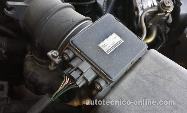 Cómo Probar El Sensor MAF (1997, 1998 3.0L Mitsubishi Montero)