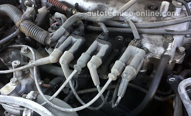 Cómo Probar El Sensor De La Posición Del Cigüeñal (1994-2004 3.0L V6 Mitsubishi Montero) Cómo Probar El Sensor De La Posición Del Cigüeñal (1994-2004 3.0L V6 Mitsubishi Montero)