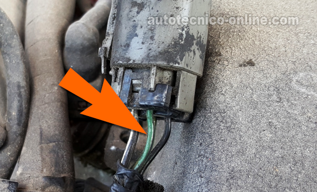 Probando La Señal 1° POS. Cómo Probar El Sensor De La Posición Del Cigüeñal (1990, 1991, 1992, 1993, 1994, 1995, 1996 2.4L Nissan D21 Pickup, Pickup, 240SX) Probando La Señal 1° POS. Cómo Probar El Sensor De La Posición Del Cigüeñal (1990, 1991, 1992, 1993, 1994, 1995, 1996 2.4L Nissan D21 Pickup, Pickup, 240SX)