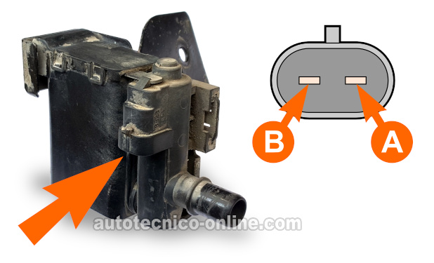 Cómo Probar El Solenoide De Ventilación Del Sistema EVAP (1999, 2000, 2001, 2002 4.8L, 5.3L, 6.0L Chevrolet Silverado y GMC Sierra)