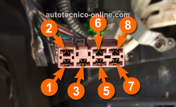 Verificando Que La Terminal N.° 1 Esté Recibiendo 12 Voltios. Cómo Probar El PGM-FI Main Relay (1992, 1993, 1994, 1995 1.5L Honda Civic y Honda Civic Del Sol) Verificando Que La Terminal N.° 1 Esté Recibiendo 12 Voltios. Cómo Probar El PGM-FI Main Relay (1992, 1993, 1994, 1995 1.5L Honda Civic y Honda Civic Del Sol)